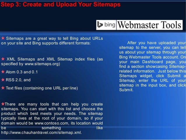 bing web master tools