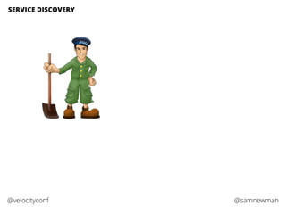 @samnewman@velocityconf
SERVICE DISCOVERY
 