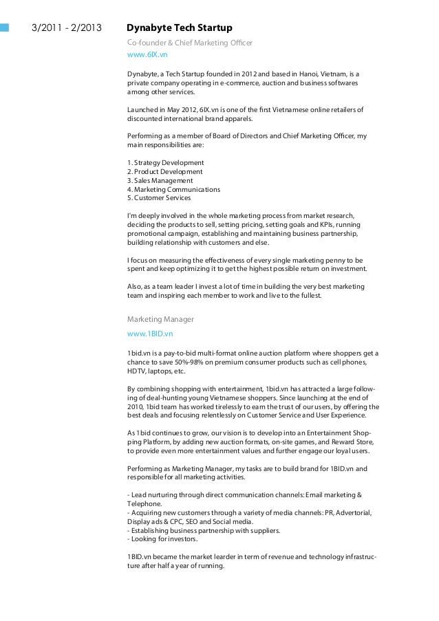 start up resumes