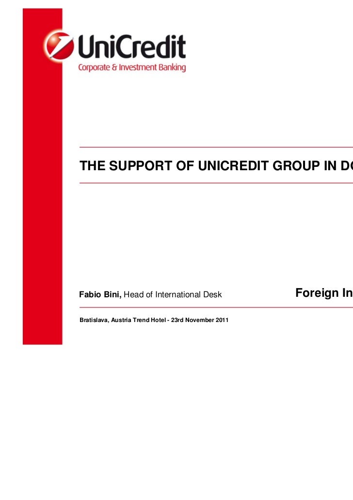 Fabio Bini Foreign Investors Conference 23rd November