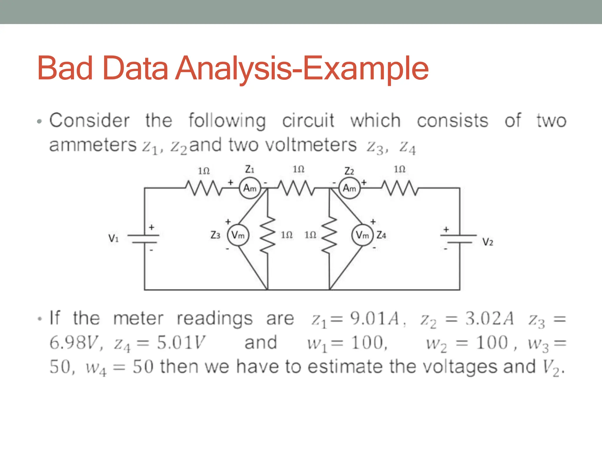 Bad Data Analysis-Example
•
 