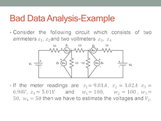 Bad Data Analysis-Example
•
 