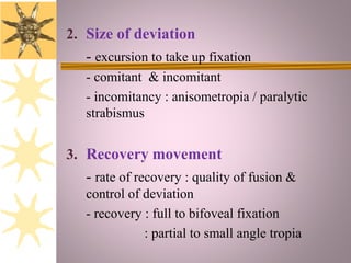 Binocular anomalies What we should know? | PPTX