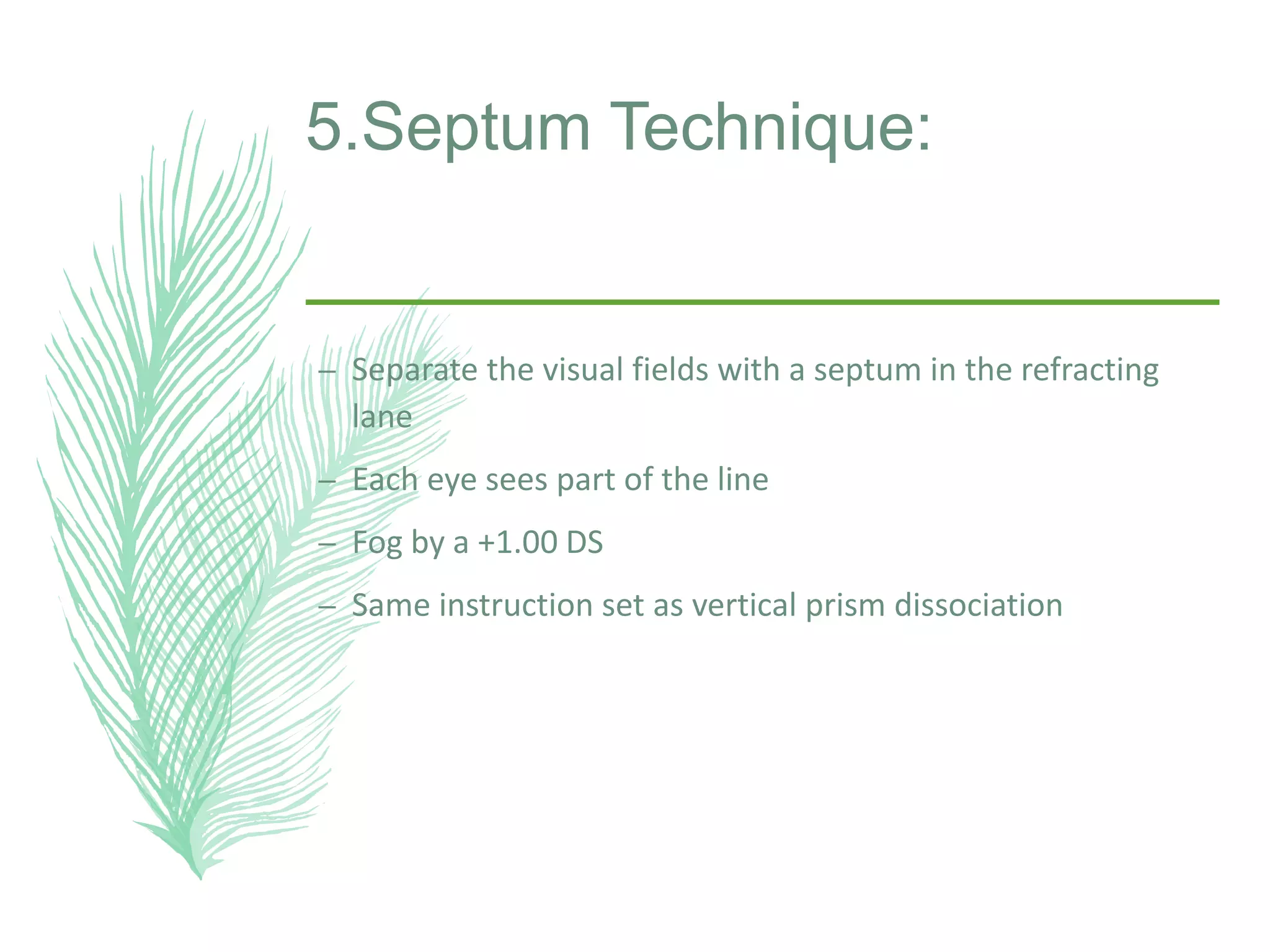 Binocular balancing PPT