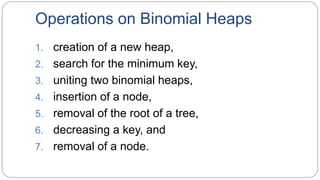 Binomial Heap | PPTX