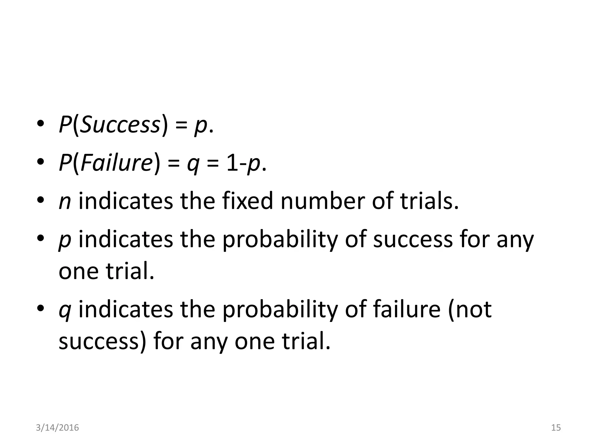 Binomial distribution | PPTX | Roleplaying Games | Games and Puzzles