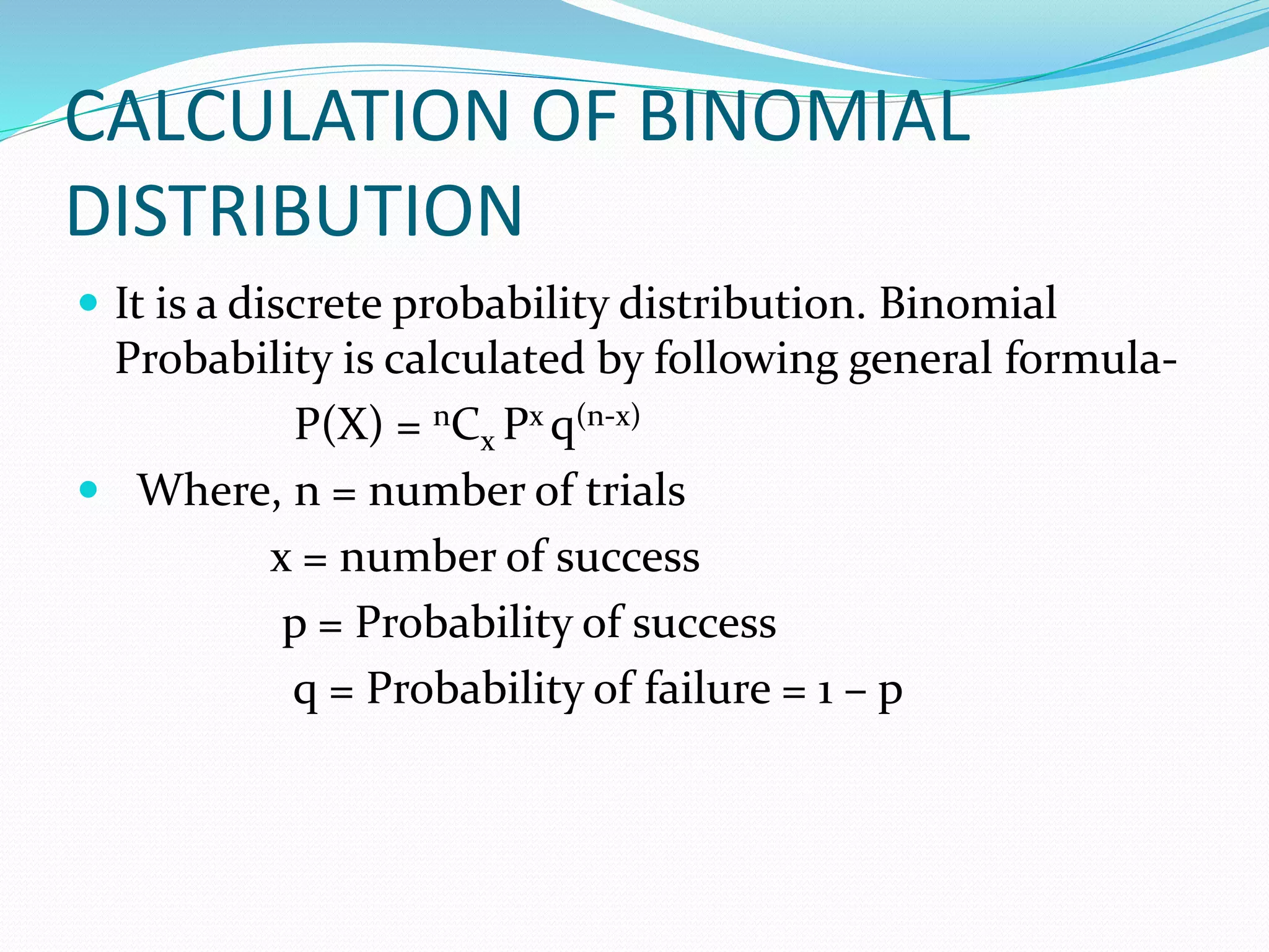 Binomial distribution | PPT