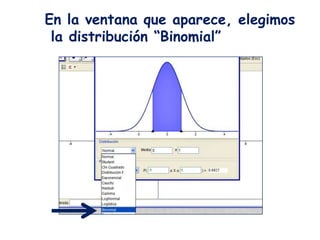 Distribución binomial con GeoGebra | PPTX