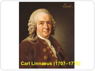 Carl Linnaeus (1707–1778)
 