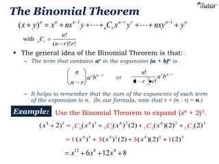 Binomial Theorem