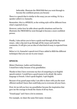 Grand Style Writing Examples Essay Writing | PDF