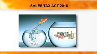 Sales and service Tax Act 2018