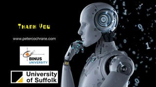 s e g u e I N : s i m p l e m i n d e d
Climate
State
Good
Stable
Bad
Unstable
Average
Temperature
State 1
State 2
Tundra Methane Release
Amazon Destruction
Ocean Temp Rise
CO2 Forest Fires
Ice Melt CO2
Pollution
++++
Thank You
www.petercochrane.com
48
 