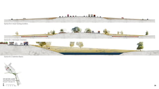 Section B-0: Clover Existing Condition
Section B-1: Stormwater Chambers
Section B-2: Detention Basins
36
SITE SECTION: CLOVER
Superhighways to Superblooms
Burbank + Glendale, CA
B-2
 
