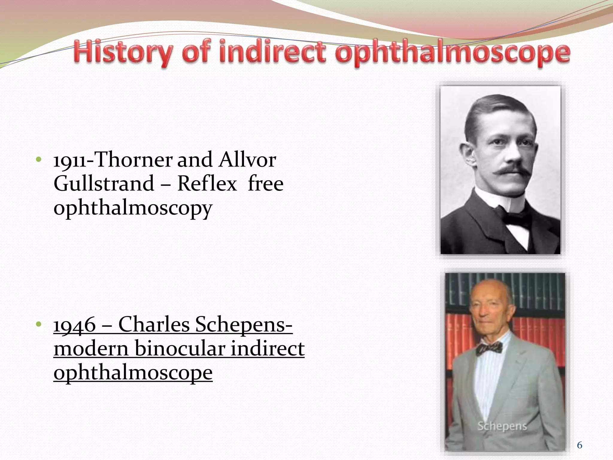 Binocular Indirect OPHTHALMOSCOPY