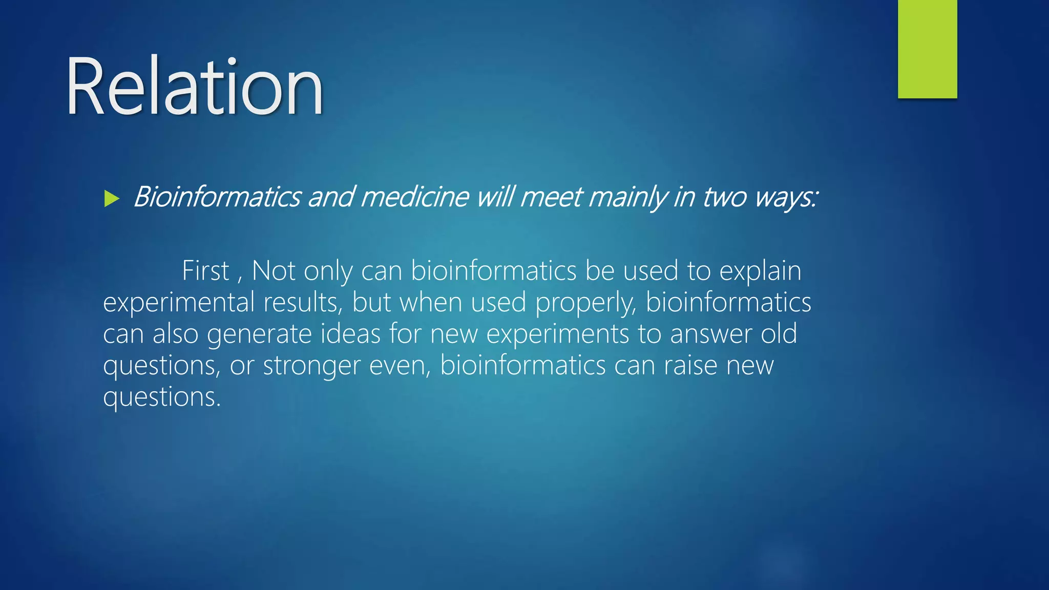 Bioinformatics | PPT