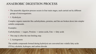 Acetogenesis Process Bioremediation anaerobic process, sulphur, nitrate, iron reduction ...