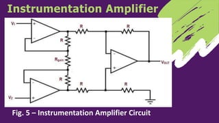 Instrumentation Amplifier
Fig. 5 – Instrumentation Amplifier Circuit
 