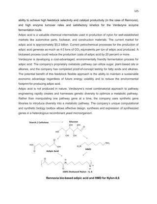 Current Status of  Bio-Based Chemicals