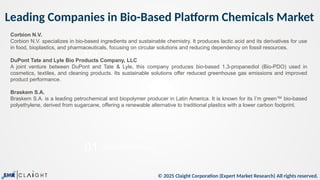 Bio-Based Platform Chemicals Market Growth & Trends | PPTX