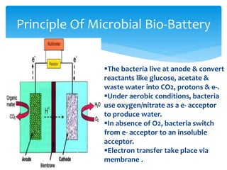 Bio batteries | PPTX