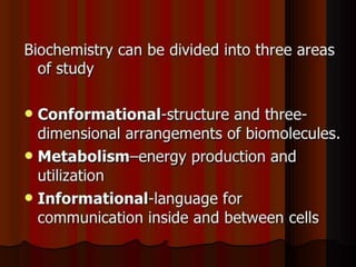 Bio chemistry | PPTX