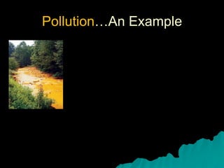 Pollution…An Example
 