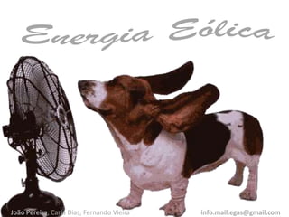 João Pereira, Carla Dias, Fernando Vieira info.mail.egas@gmail.com
 