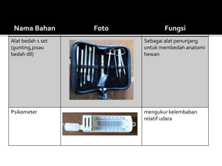 Alat Alat Laboratorium Biologi PPTX