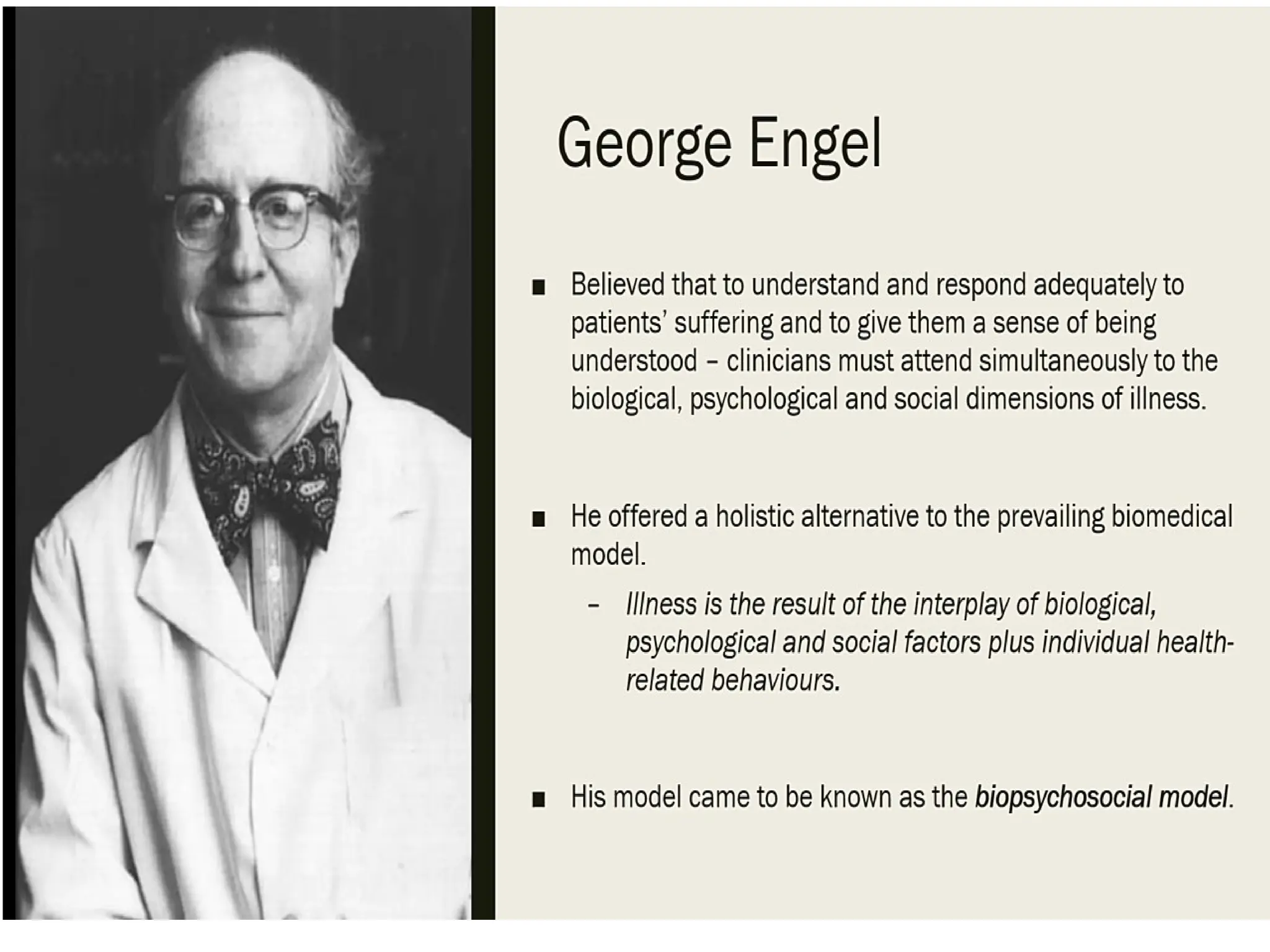 Bio-medical model vs biopsycho-social model .pptx