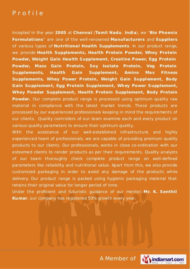 Health Gain Supplement by Bio phoenixformulations