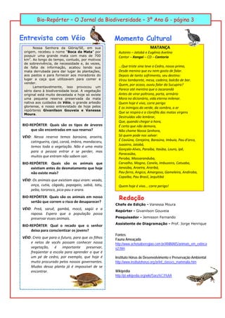 Bio-repórter - O jornal da Biodiversidade