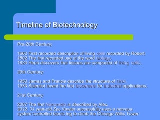 First Biotechnology Bio technology parks | PPT