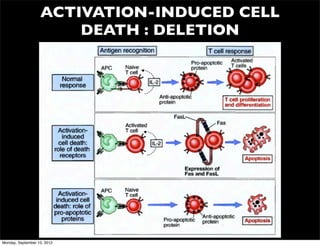 ACTIVATION-INDUCED CELL
                       DEATH : DELETION




Monday, September 10, 2012
 