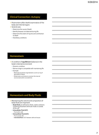 Bio 201 chapter 1 lecture | PDF
