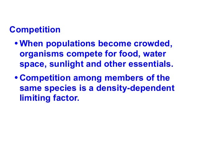 Chapter 3 and 5 lecture- Ecology & Population Growth