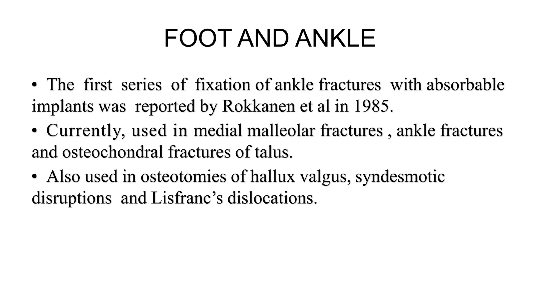 Bioabsorbable implants | PPTX