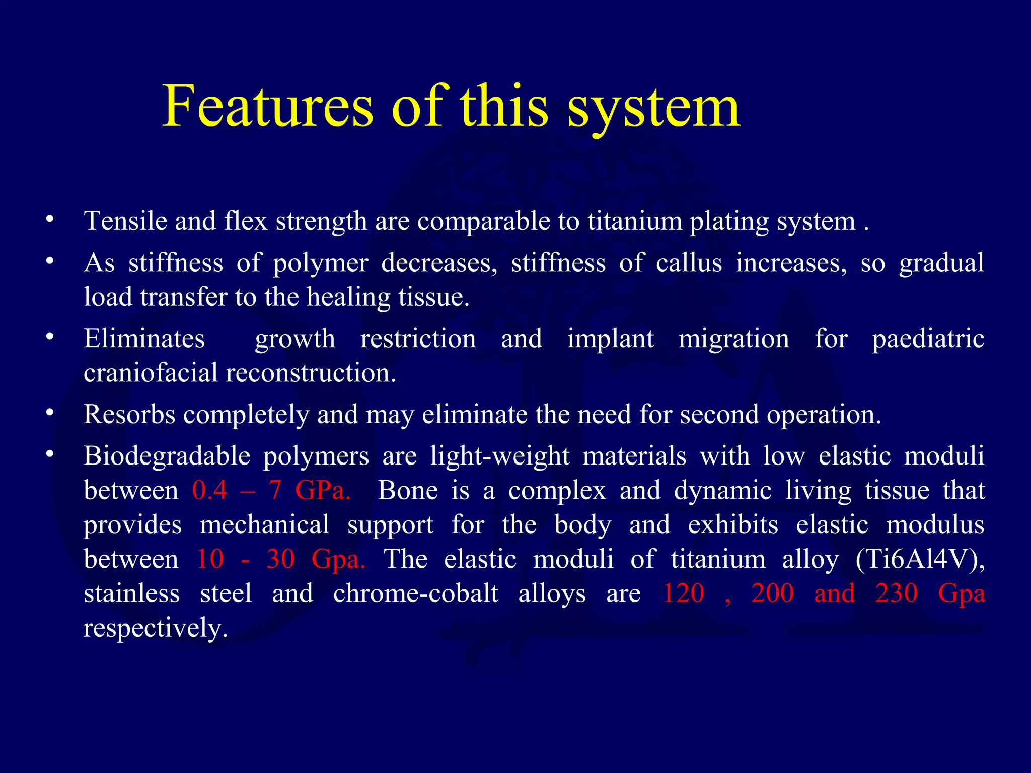 Bioabsorbable Implants in Orthopaedics - Dr Chintan N Patel | PPT