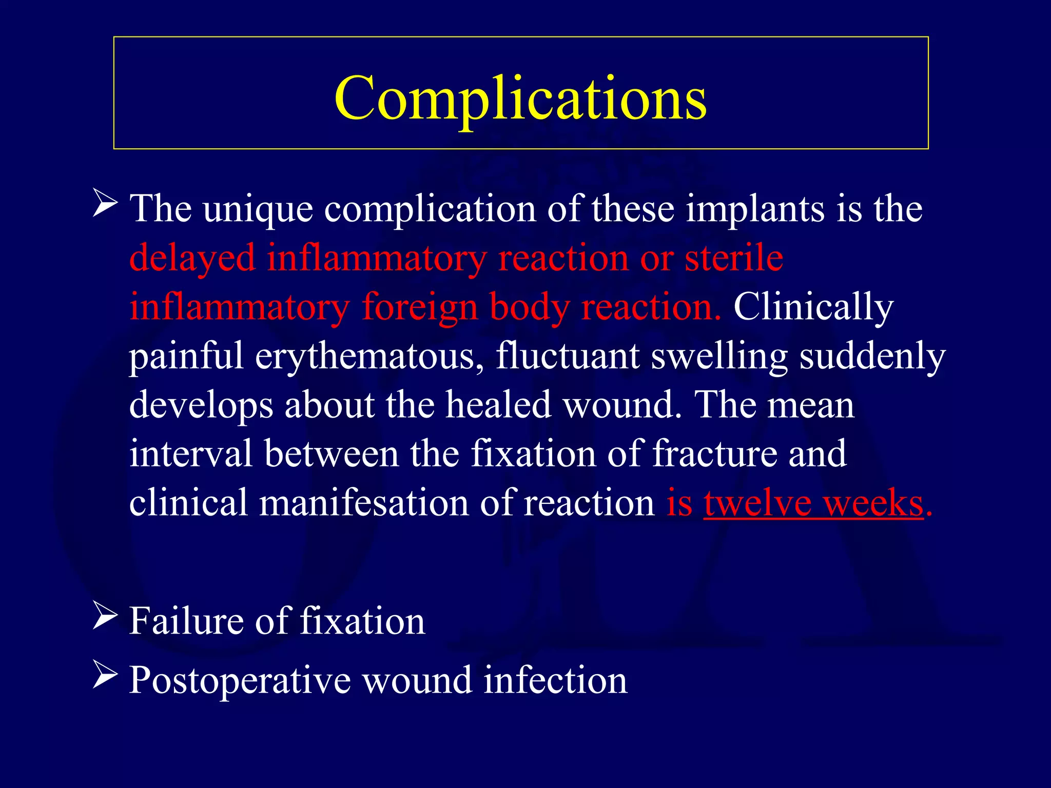 Bioabsorbable Implants in Orthopaedics - Dr Chintan N Patel | PPT
