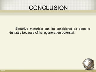 Bioactive restorative materials | PPT