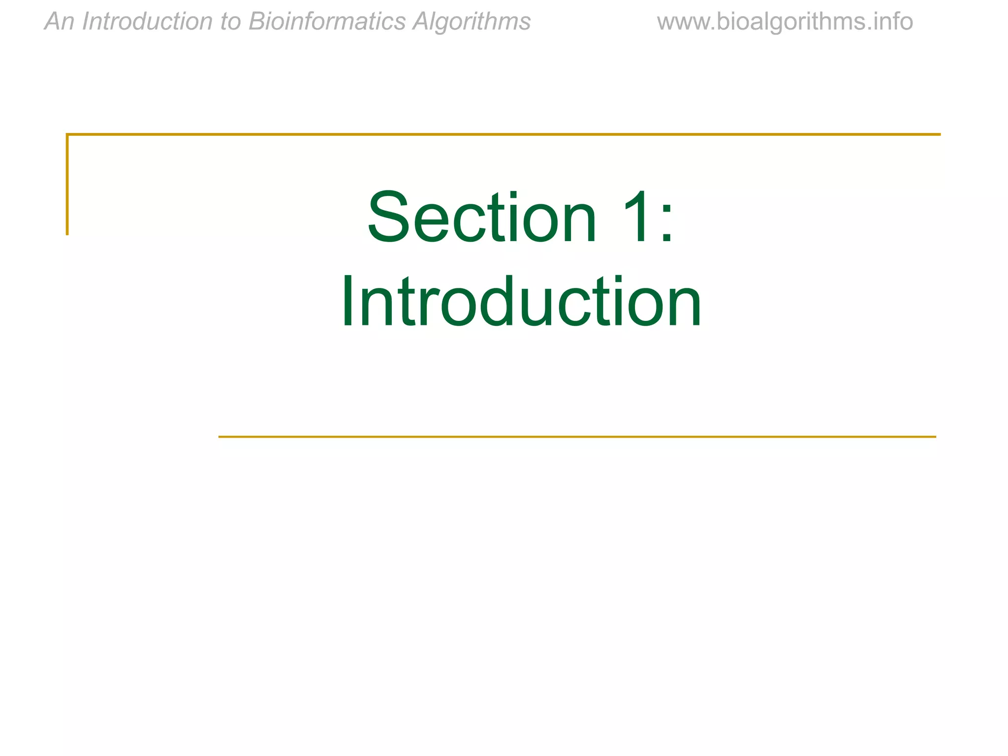 Section 1:
Introduction
 