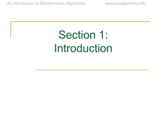 Section 1:
Introduction
 