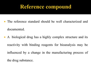 Bioanalytical methods and its validation | PPTX