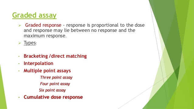 Bioassay bioassay
