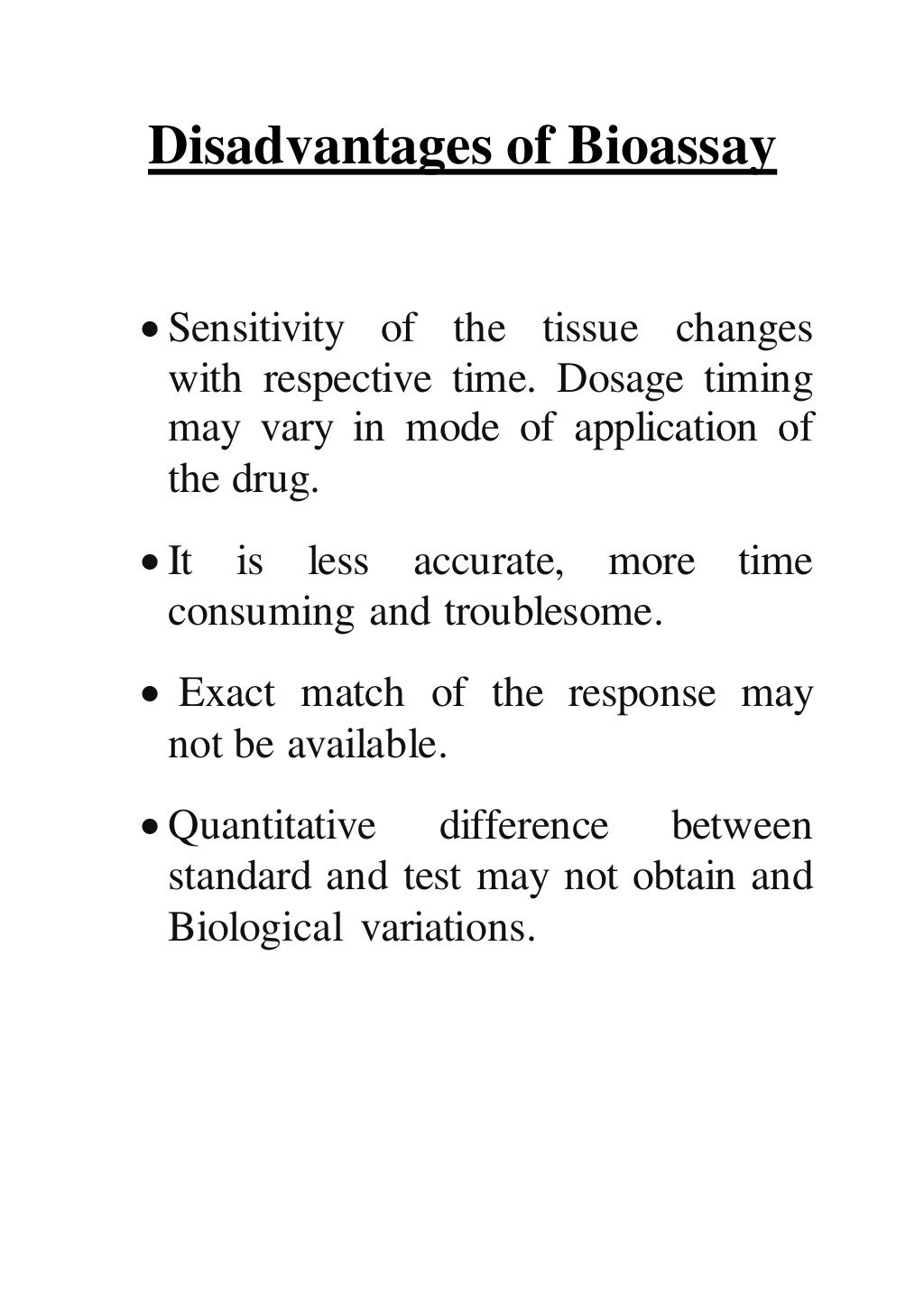 Bioassay