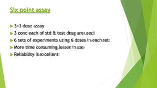 Bioassay-part 1.pptx. pharmacology practical | PPTX