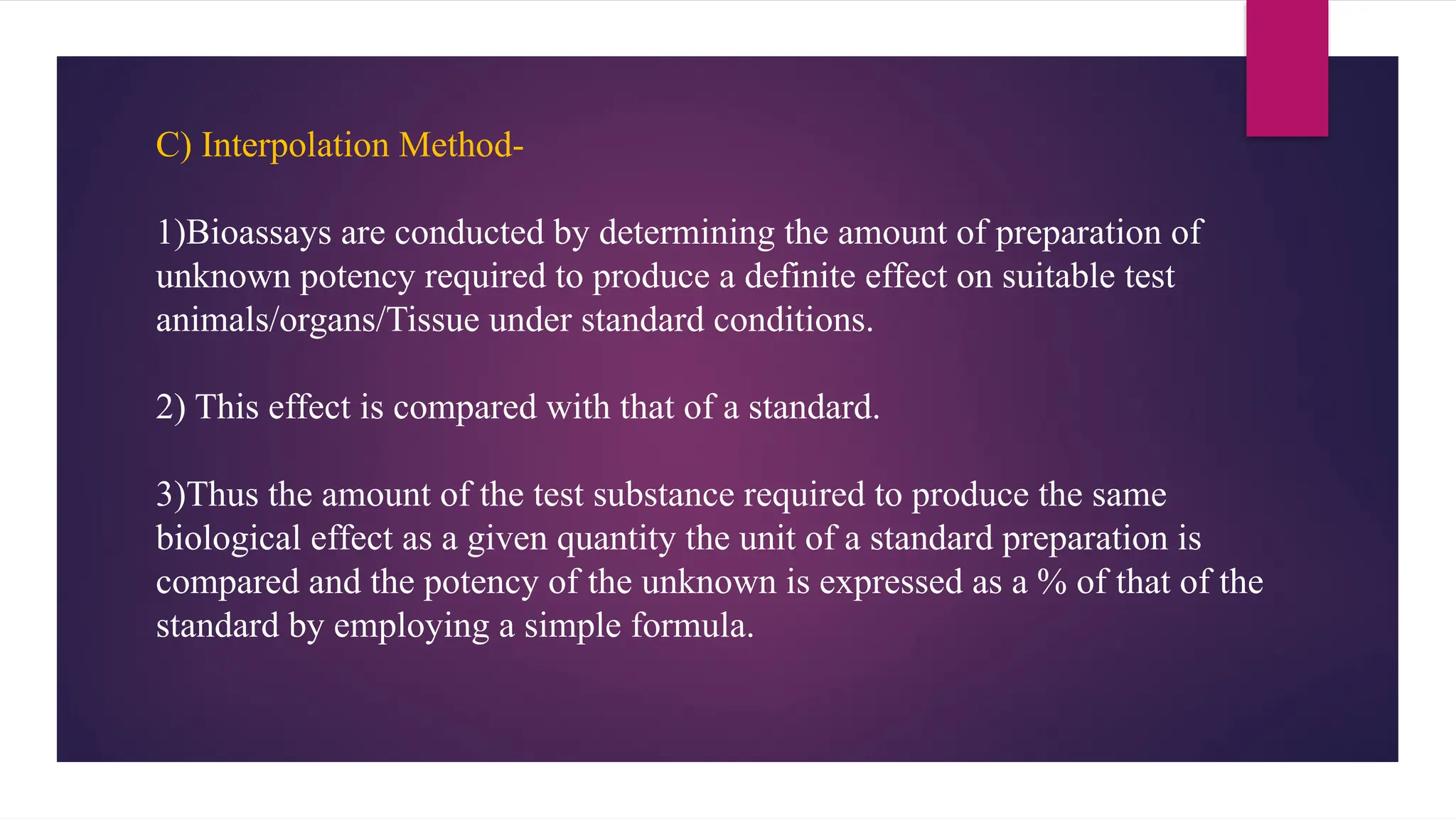 Bioassay and it's Methods & Applications | PPTX