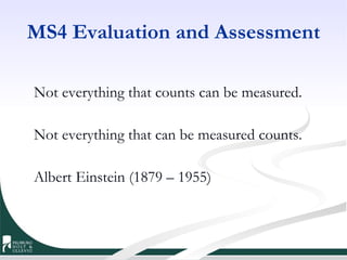 Bioassessment Approach to MS4 Evaluation and Assessment | PPT