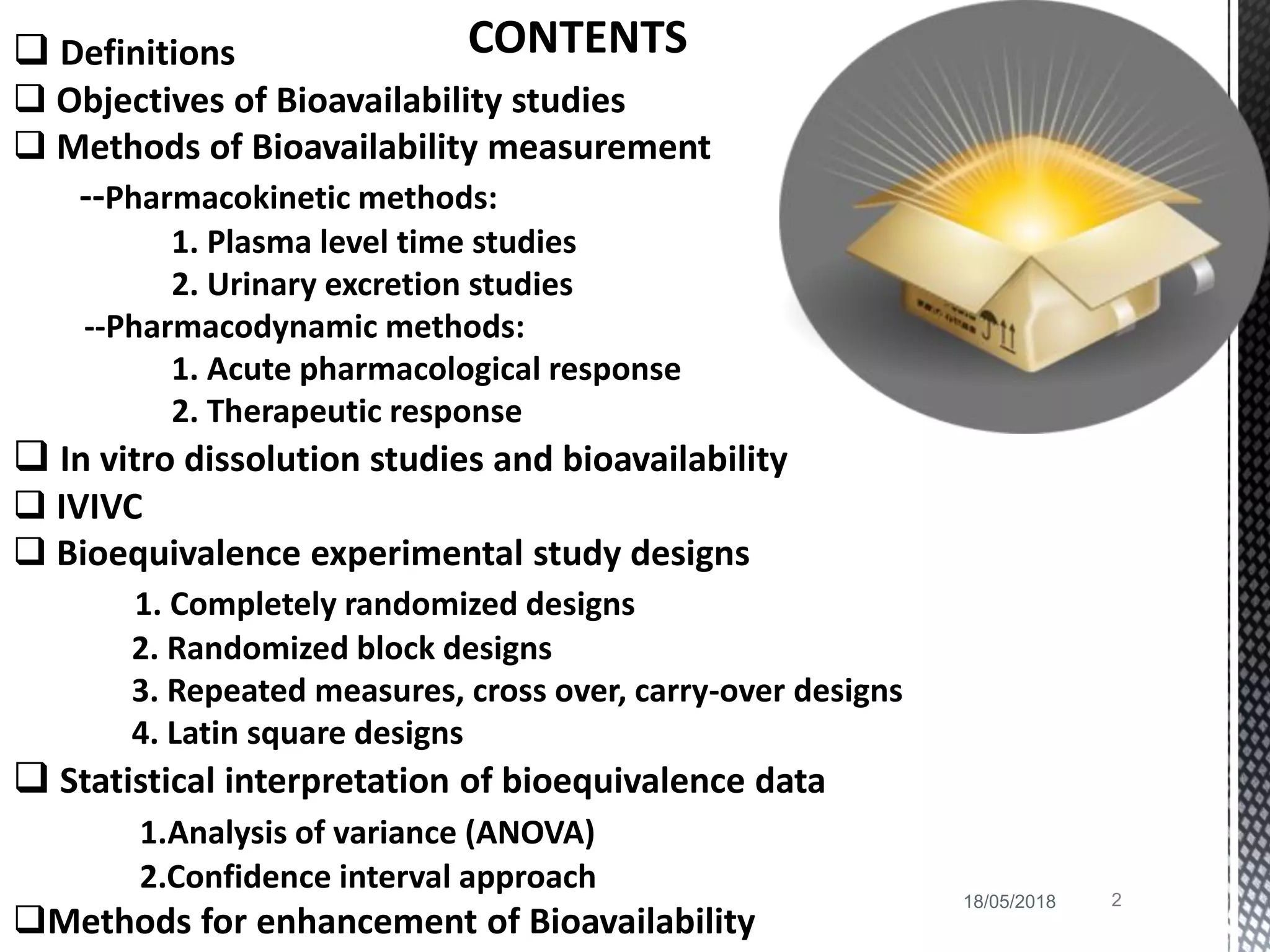 Bioavailability and bioequivalence | PDF