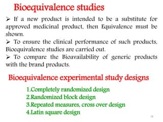 Bioavailability and bioequivalence | PPT